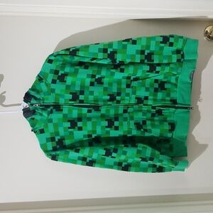 Minecraft Full Zip Up Jacket